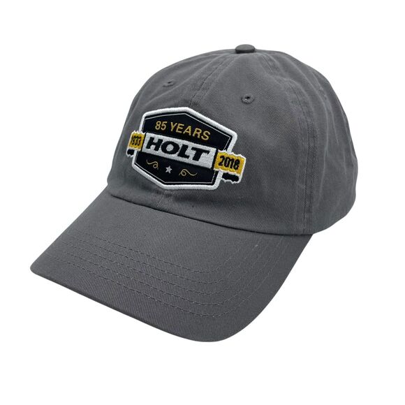HOLT Caterpillar Machinery Co Gray Hat Cap 85 Year Anniversary - Picture 2 of 5